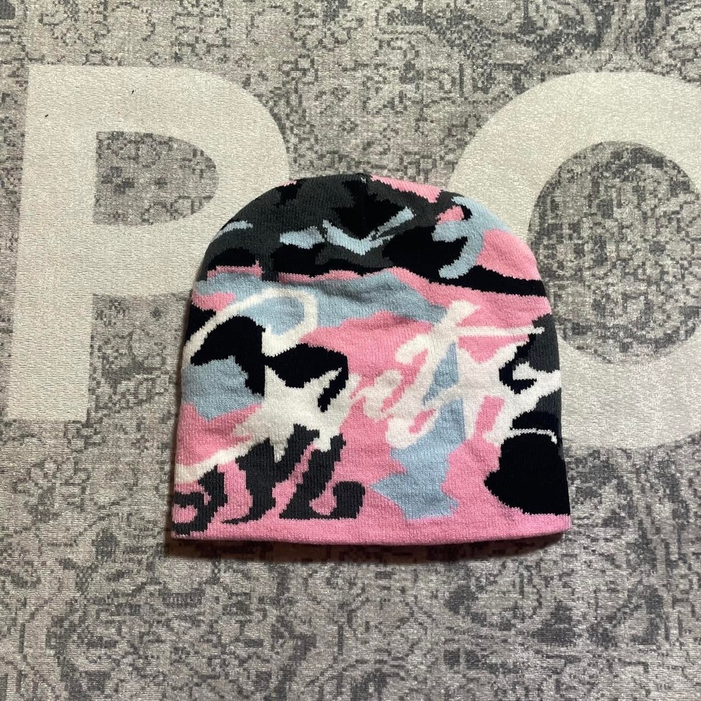 Corteiz Star Graphic Knit Skully Beanie